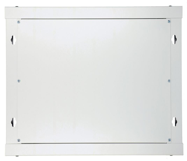 Extralink Szafka wisząca rack 9U 600x450 szara szklane drzwi EX.8574 - 489290 - zdjęcie 6